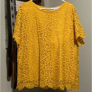 Philosophy Yellow Blouse